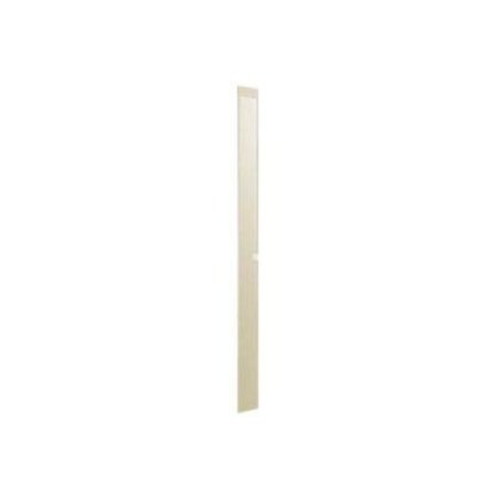 METPAR CORP Plastic Laminate Pilaster with Shoe - 7"x 82" Almond 3407AD / 14905 / 15702
